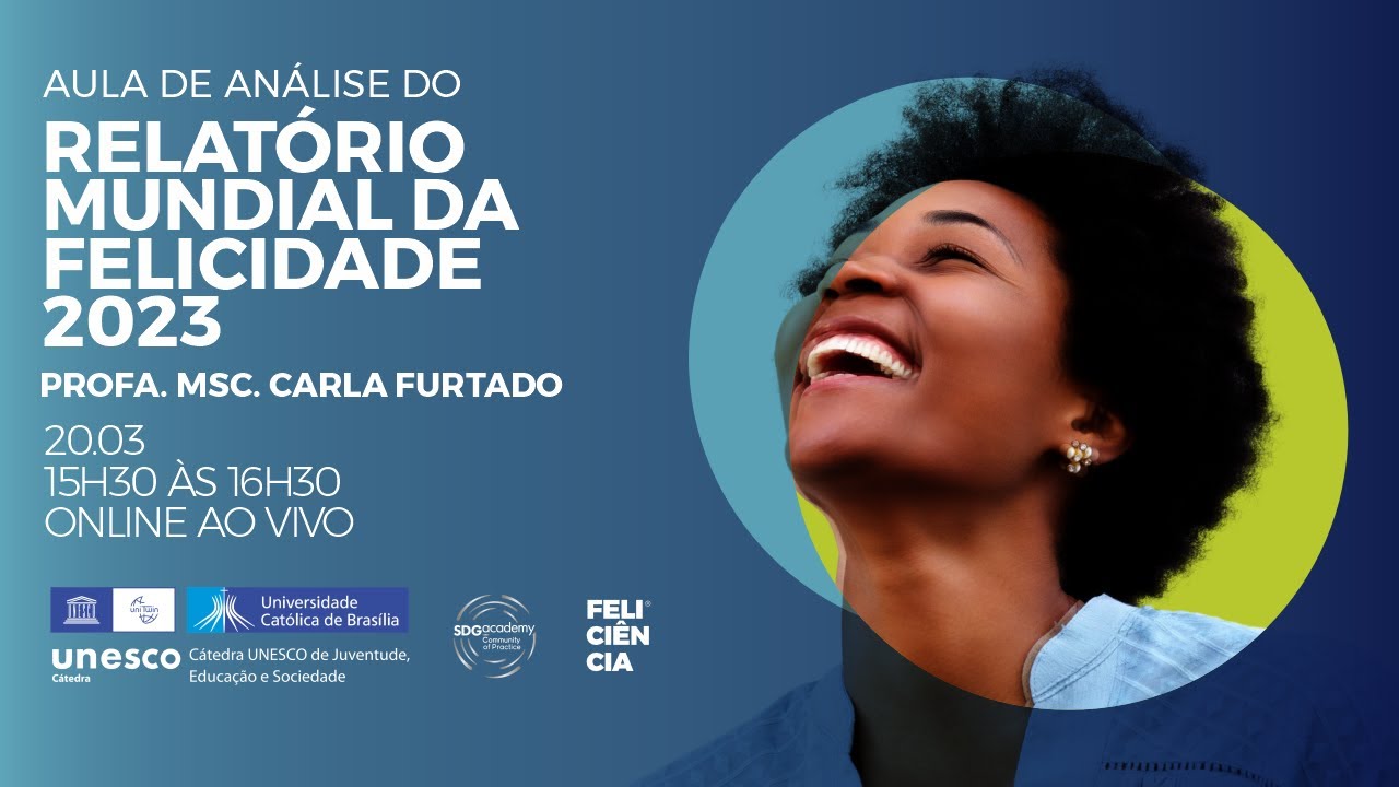 Aula de Análise do Relatório Mundial da Felicidade 2023