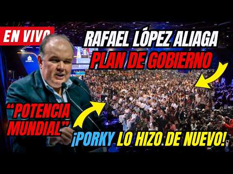 ¡PRESENTACIÓN PLAN DE GOBIERNO! Rafael López Aliaga SHOCK de PROPUESTAS para 28 DE JULIO