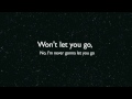 Never Let You Go (Ft. Ryan Tedder) Lyrics - B.o.B ...