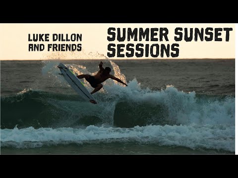 Summer Sunset Surf Sessions, Luke Dillon and Friends, Fistral Beach, Cornwall