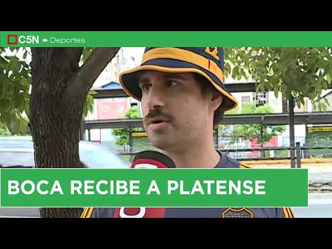 BOCA faces PLATENSE: the fans' pre-match atmosphere at PARQUE LEZAMA