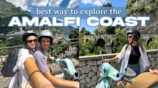 Travel vlog - Exploring The Amalfi Coast On A Vespa! (Positano, Amalfi, Ravello)