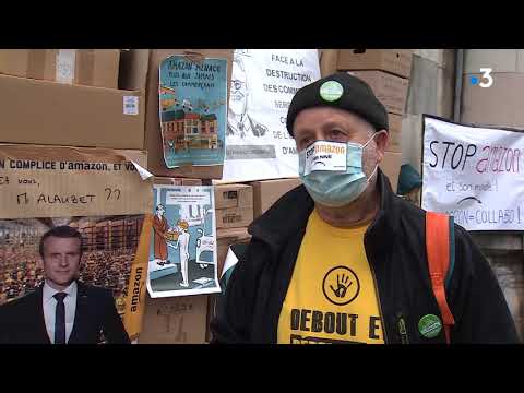 Une action contre Amazon à Besançon