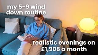 evenings on £30k a year | routines that help me wake up early & book chats 📚 🌅