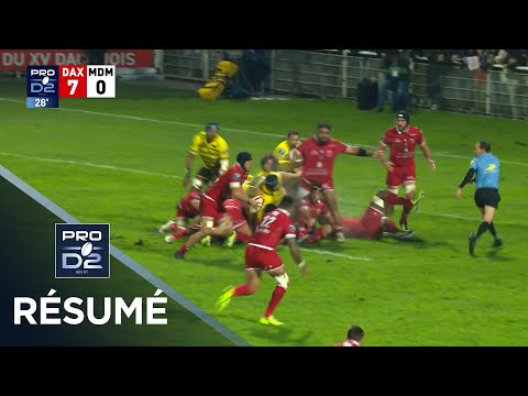 PRO D2 Saison 2025-2026 J12 - Résumé US Dax - Stade Montois Rugby