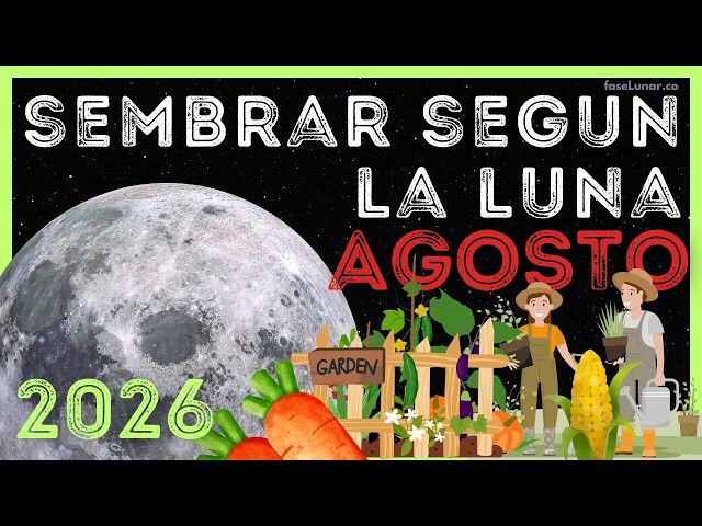Vídeo relacionado con Lunario 2026: Calendario lunar para el huerto y el jardín ecológicos