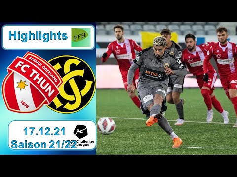 Highlights: FC Thun vs FC Schaffhausen (17.12.21)