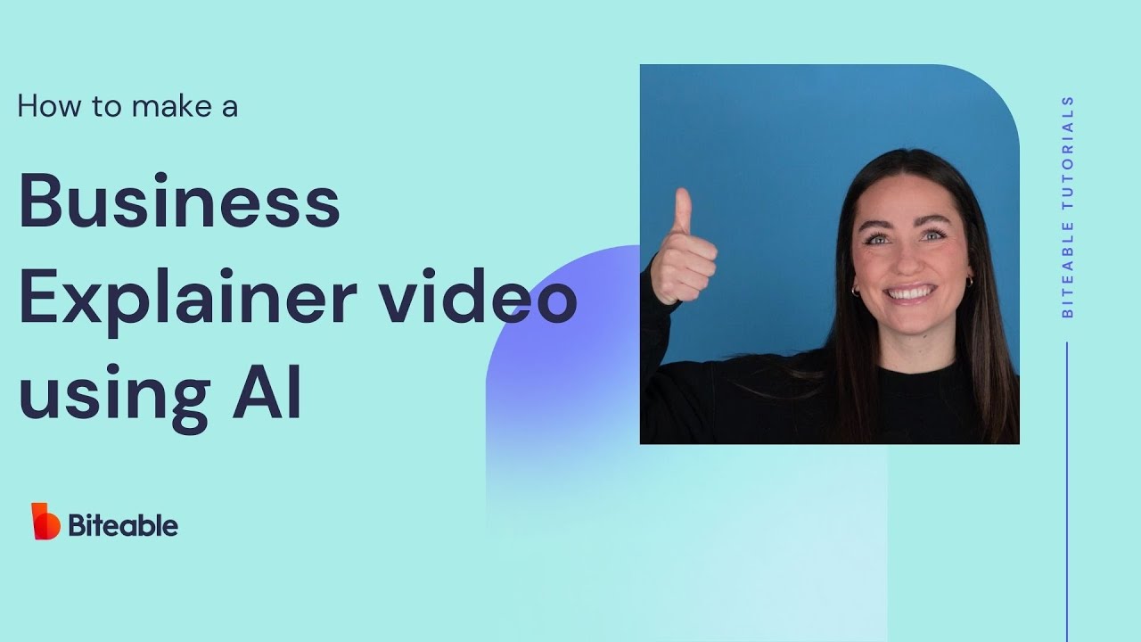 How to make a business or product explainer video with AI