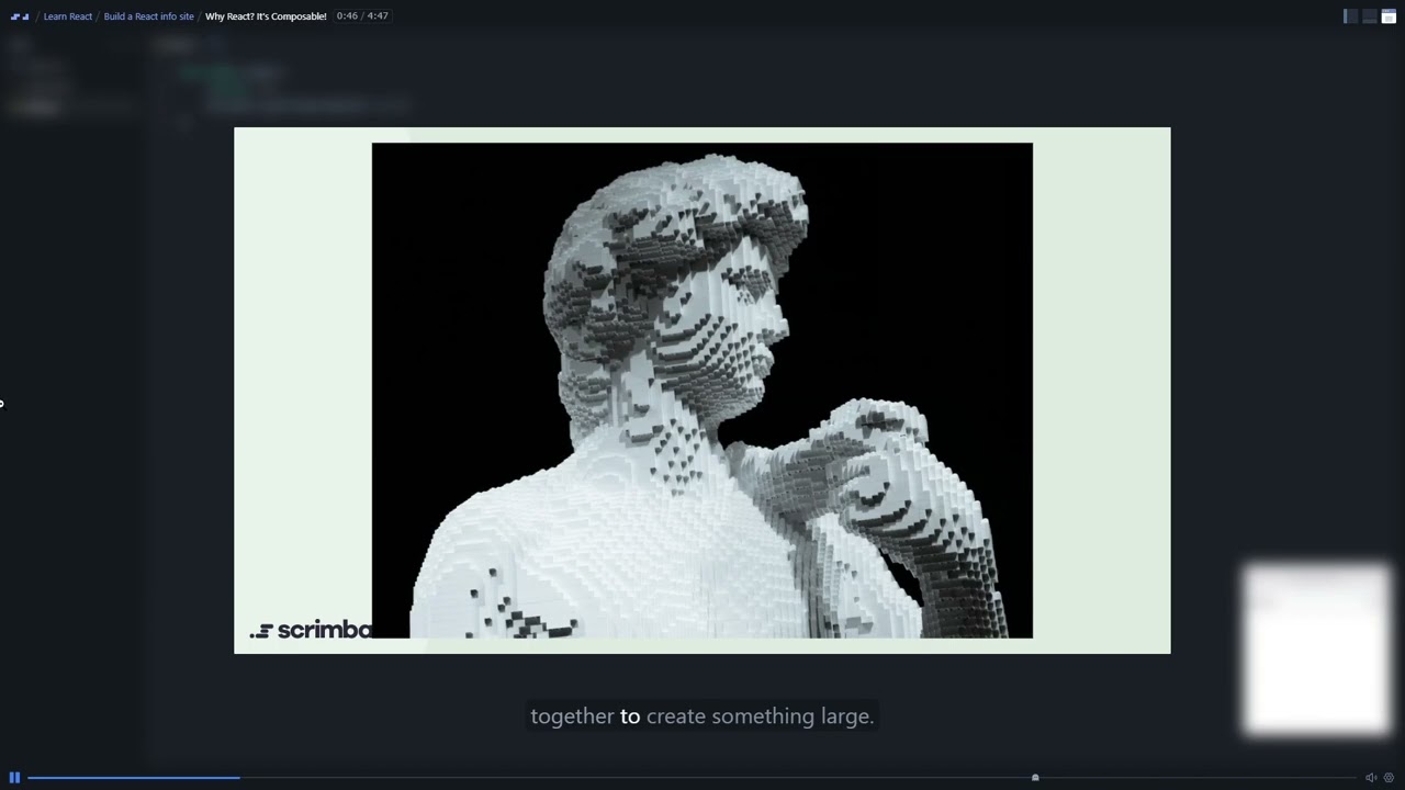 Scrimba Learn React фулл курс 1 часть