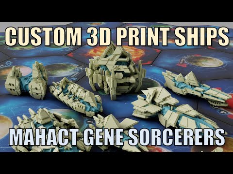 CUSTOM FACTION SHIPS for Twilight Imperium – Mahact Gene SorcerersPOK Faction0000 2000