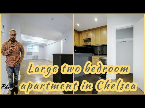 Real Estate Tour of a large two bedroom apartment in Chelsea