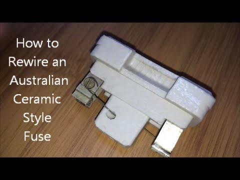 How to Rewire an Ceramic Style Fuse
