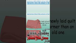 Why newly laid quilt is more warmer than old one?#shorts#physics#viralshorts #studyshorts#icseboard