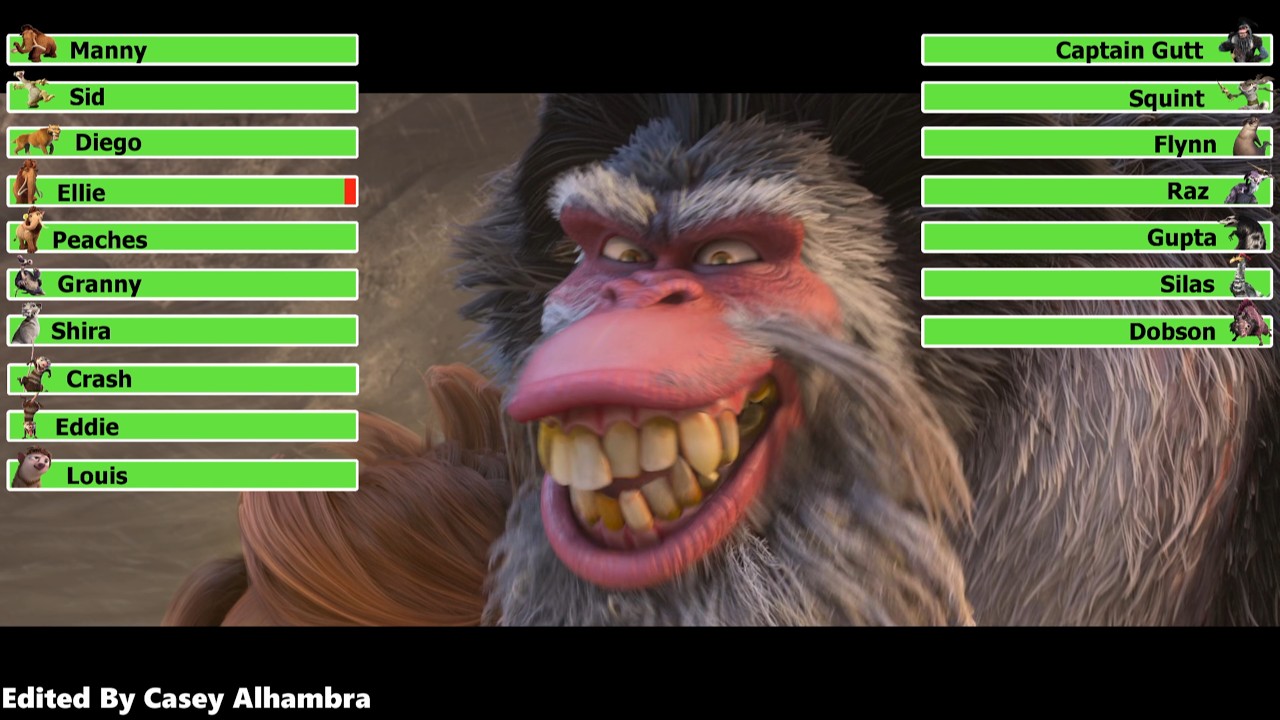 Ice Age: Continental Drift (2012) Final Battle with healthbars