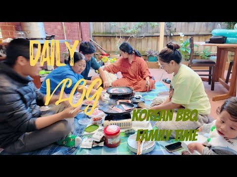 JANTAR EM FAMÍLIA/CHURRASCO COREANO/VLOGGER TIBETANO/AUSTRÁLIA