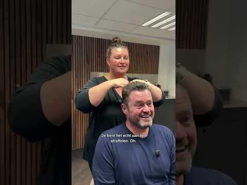 Marloes Duijts vs Frans Duijts: In 2 minuten mijn haar doen....