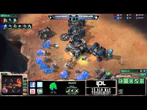 DeMusliM vs NonY - Game 4 - YOMT Ro8 - StarCraft 2