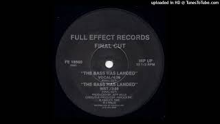 Final Cut - The Bass Has Landed (Inst.) (1988)