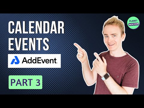 Creating Calendar Events - AddEvent 3 thumbnail