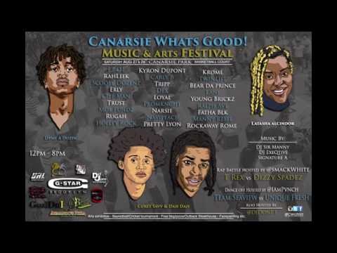 ‘16 Canarsie Music & Arts Festival Ft Curly Savv & Dah Dah, Latisha Alcindor, Dyme A Dozen, Smack