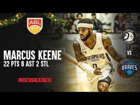 Marcus Keene with 22 Points vs. Taipei Fubon Braves