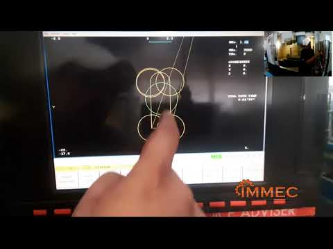 Face mill y Line out. Programación Mazatrol centro de maquinado MAZAK.