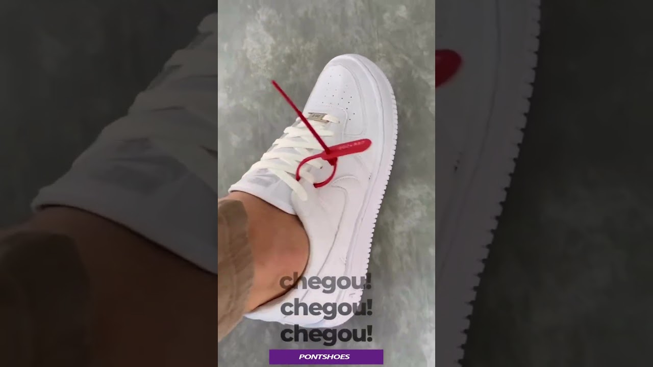 TÊNIS DA NIKE AIR FORCE 1 BRANCO SERA QUE AINDA VALE A PENA COMPRAR