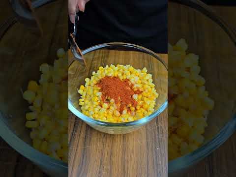 Masala Sweet Corn #asmr #food #corn #recipe #shots
