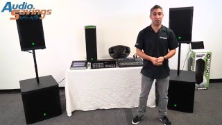 Video thumbnail for Live Demo and In-Depth Product Research for Mackie SRM1850 1600W 18" Powered Active Pro Subwoofer by audiosavings