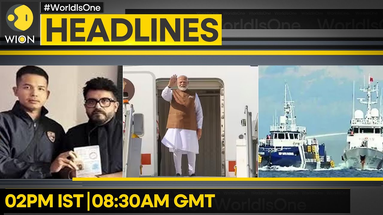 PM Modi Leaves Jordan, Heads to Ethiopia | US Condemns China-Philippines Face-off | WION Headlines