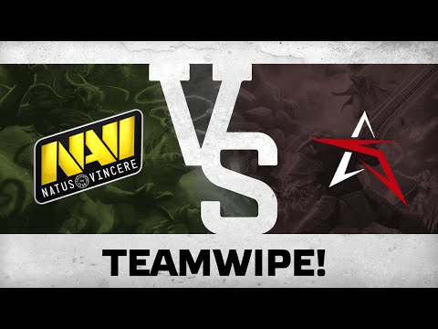 Teamwipe! by Na`Vi vs Stark @ Starladder | i-League EU
