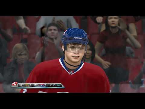NHL 2K10 - RPCS3 - 4K - Franchise Ottawa Senators at Montreal Canadiens - Broadcast View - Ep5