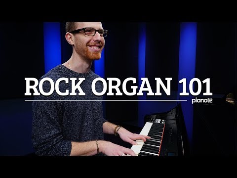 Rock Organ 101 (Beginner Piano Lesson)