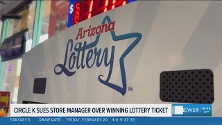 Lawsuit: Circle K employee buys lottery ticket worth millions the day after the drawing