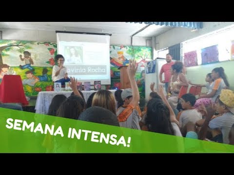 VLOG: 12 ESCOLAS EM 9 DIAS (Semana do livro)! | Lavnia Rocha