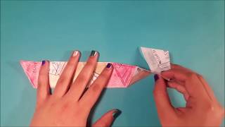 How To Create and Solve a Hexahexaflexagon