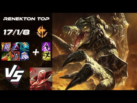 TOP Renekton vs Vladimir - EU Challenger Patch 25.S2.8