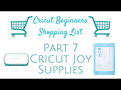 Cricut Beginner Shopping List - Part 7 - Cricut Joy Supplies