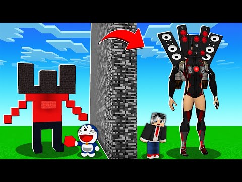 YAPI KAPIŞMALARINDA TOMBİŞ'i TİTAN SPEAKERMAN İLE TROLLEDİM 😱 - Minecraft Gürol Çalışkan