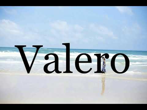 How To Pronounce Valero🌈🌈🌈🌈🌈🌈Pronunciation Of Valero