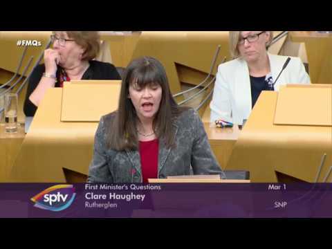 Retaining EU-born Nurses Post-Brexit - FMQs, 29th February 2018