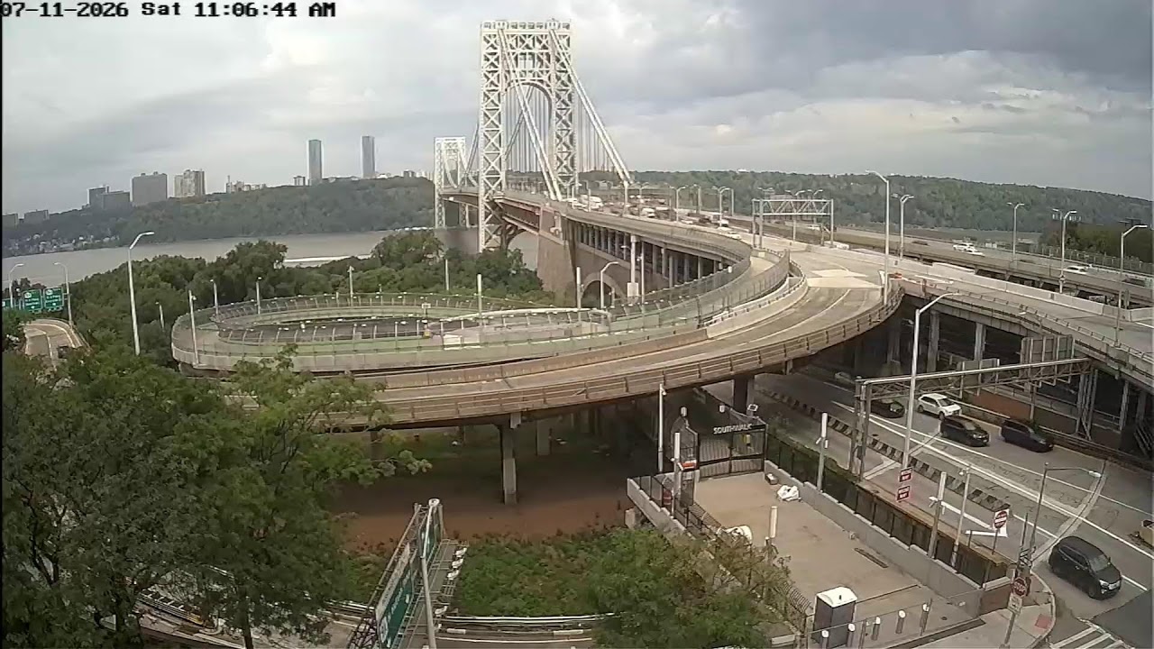 Live webcam view of Puente George Washington en directo