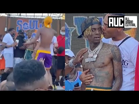 Soulja Boy Almost Puts The Beats On Fan At Concert Until Homie Calms Him Down