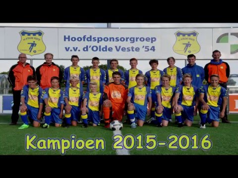 d'Olde Veste C1 Kampioen 2015-2016