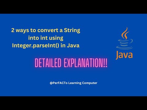 Java Convert Int To String