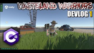 Download the video "UNITY CHARACTER CONTROLLER | DEVLOG #1 | Wasteland Warriors"