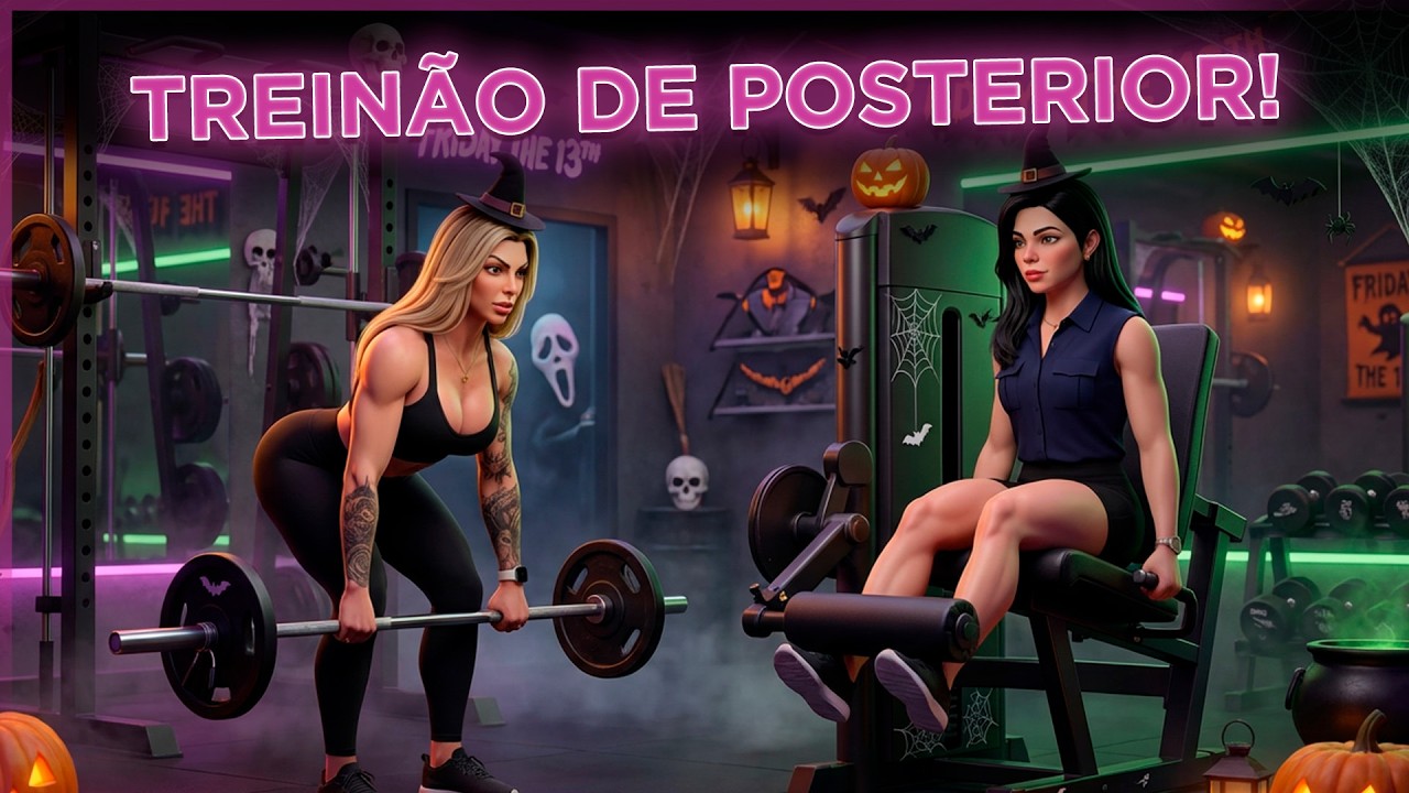 TREINÃO DE POSTERIOR NA SEXTA-FEIRA 13