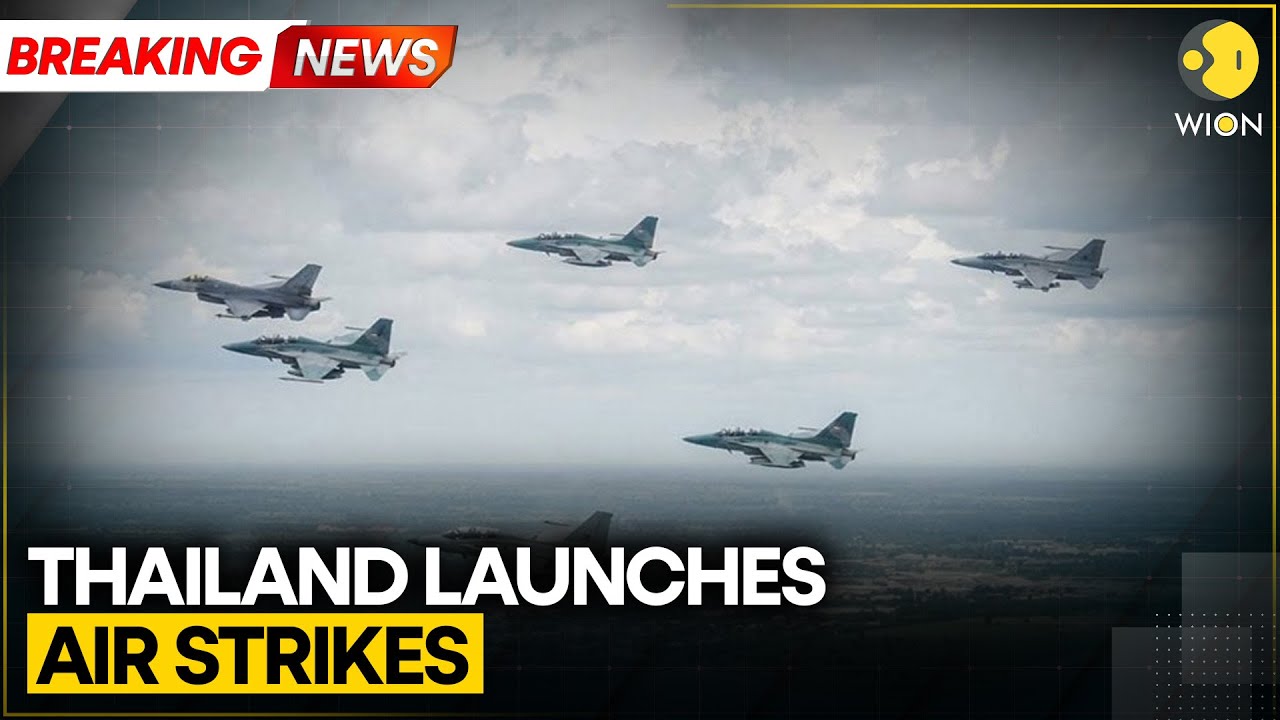 Breaking: Thailand–Cambodia Clashes Erupt Again |Thailand Launches Air Strikes Along Disputed Border