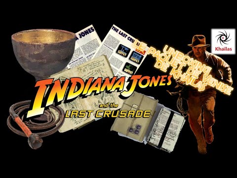 FIRST UNBOXING OF KHAILAS ★ INDIANA JONES ★ GRAIL DIARY ★ Amstrad CPC 6128 ★