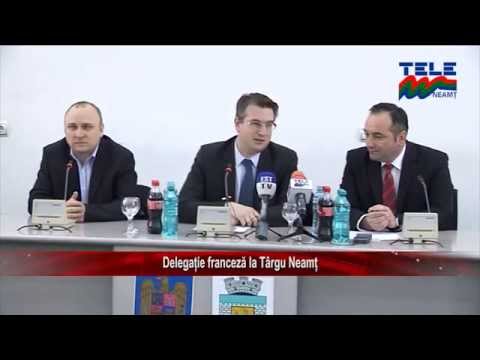 DELEGAȚIE FRANCEZĂ LA TARGU NEAMȚ (ȘTIRILE TELE M NEAMȚ)